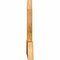 Ekena Millwork Portland Rough Sawn Timber Gable Bracket, Western Red Cedar, 36"W x 23"H x 2"D x 6"F, 15/12 Pitch GBW036X23X0206POR00RWR - alternate 3
